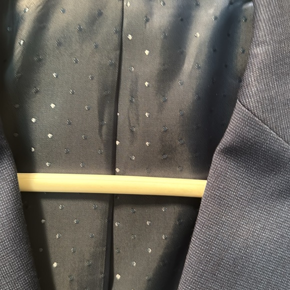 NWOT Mens Navy Blue blazer by Michael Strahan. Size 42 regular. - Picture 6 of 12